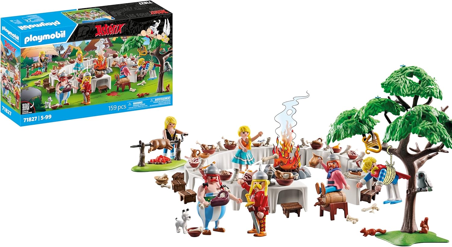 PLAYMOBIL Asterix - Il Banchetto del Villaggio 71827 - immagine 1
