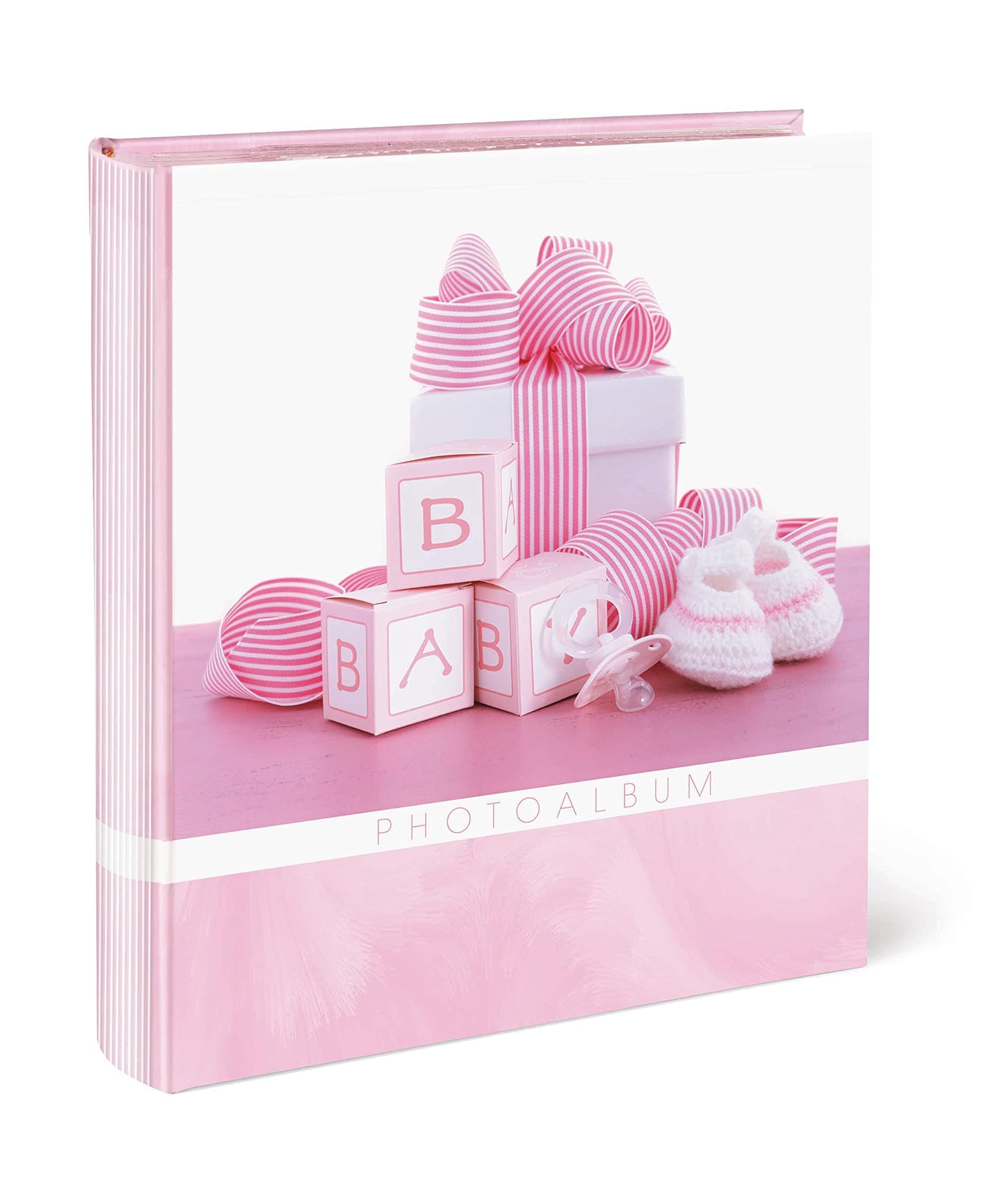 Lombardi Fotografo Album Nascita 200 Foto 13x19, Rosa