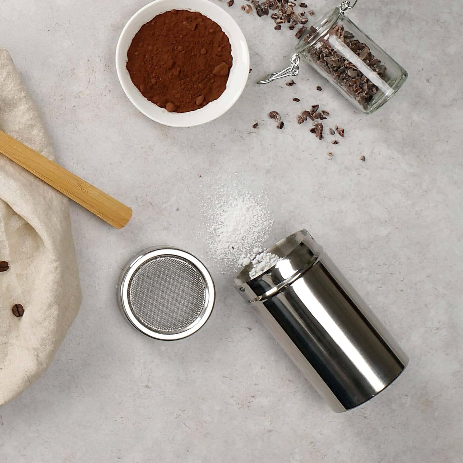 Fackelmann Dispenser SpargiZucchero e Cacao Maxi - immagine 5