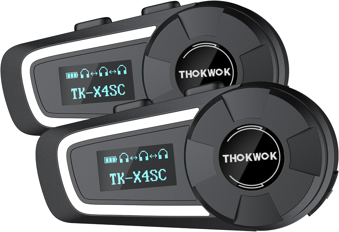 Thokwok Interfono Moto Bluetooth TK-X4SC (2 pezzi) - immagine 1