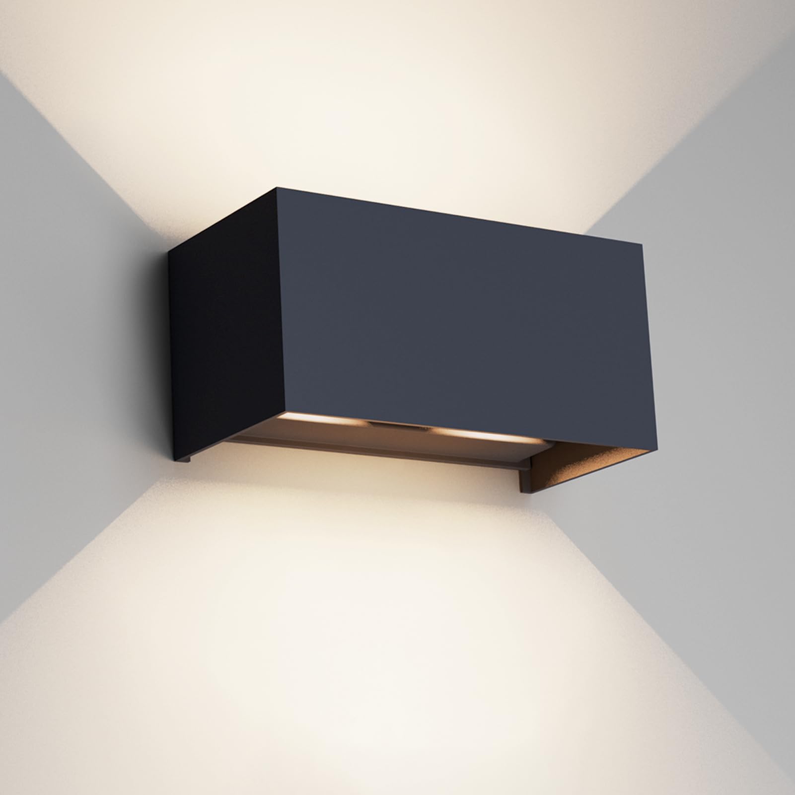 Klighten Lampada da Parete 24W Esterno/Interno, Antracite