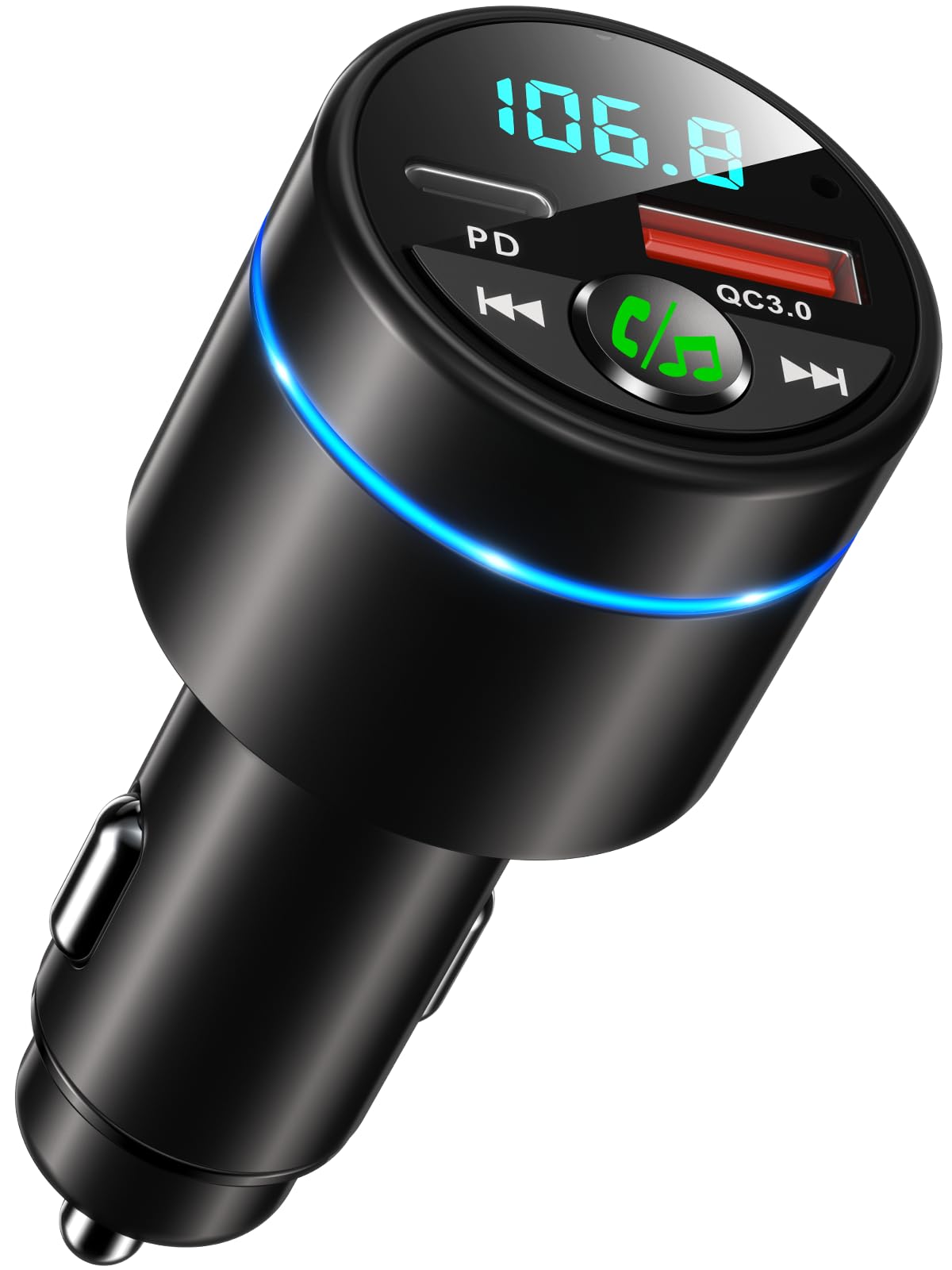 Mohard Trasmettitore FM Bluetooth 5.3 Auto PD 30W & QC3.0