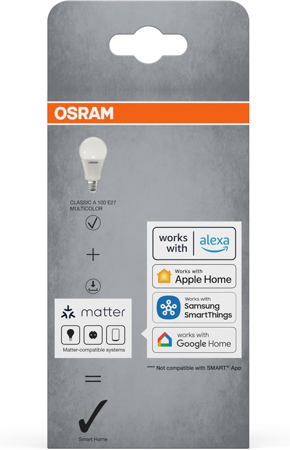 Osram SMART+ RGBW E27 LED con Matter over Wifi - 4 Pezzi - immagine 13