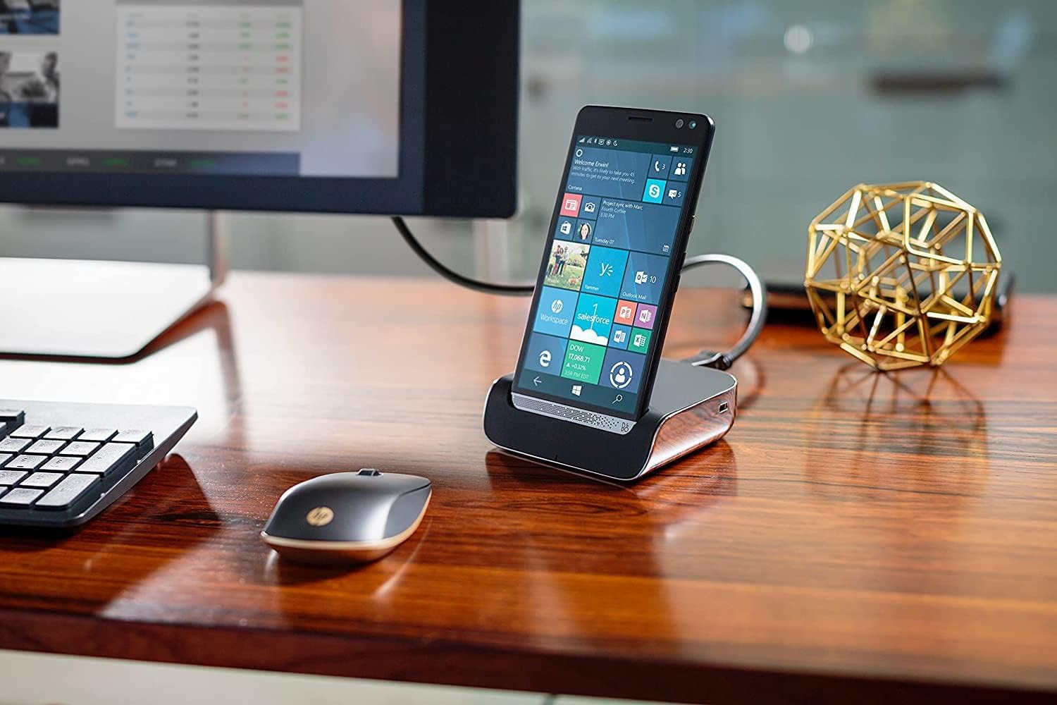 HP Z5000 Mouse con Connessione Bluetooth, Antracite/Bronzo - immagine 7