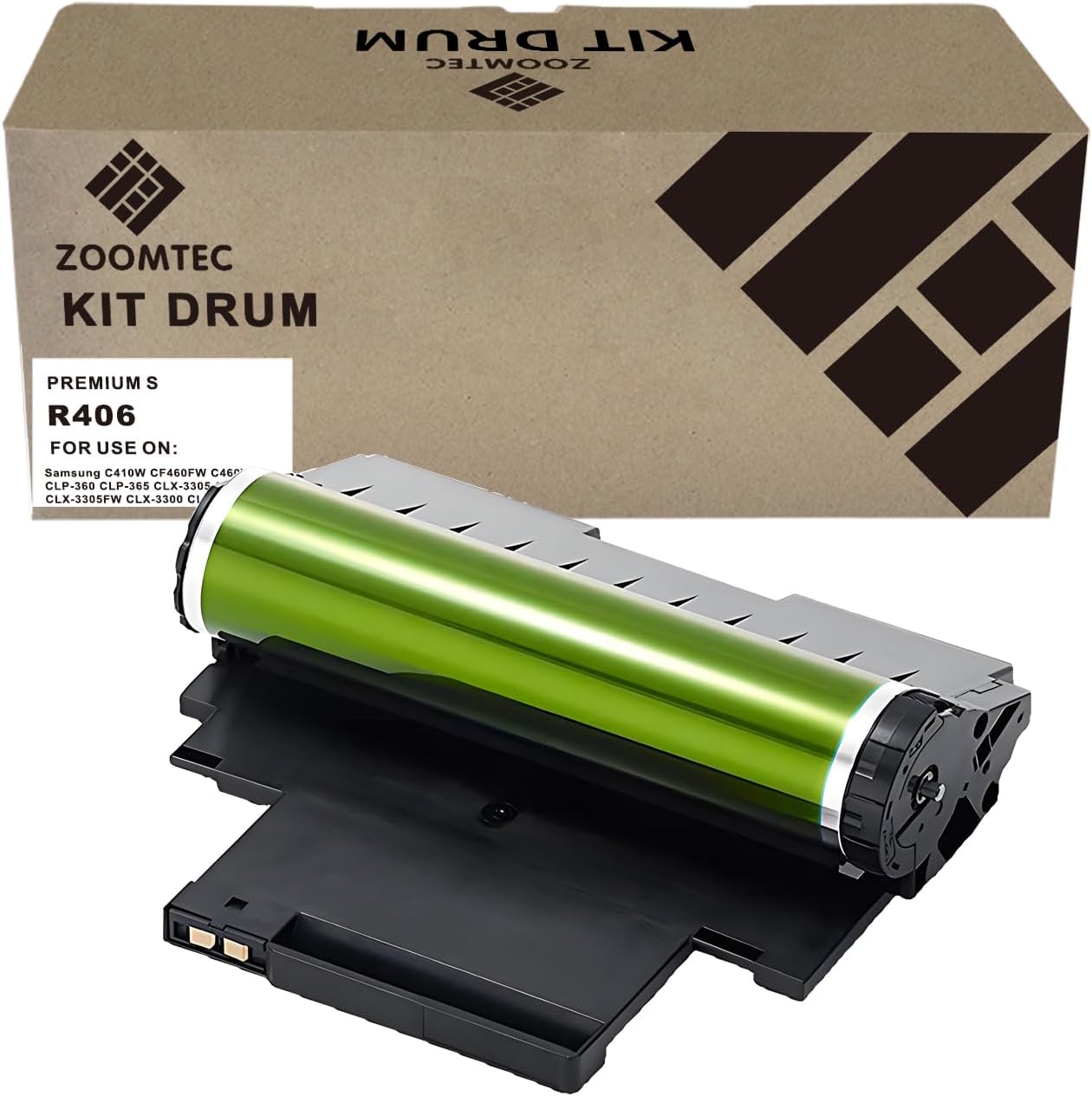 Zoomtec R406 - Kit Tamburo CLT-R406 Compatibile Samsung | Velz