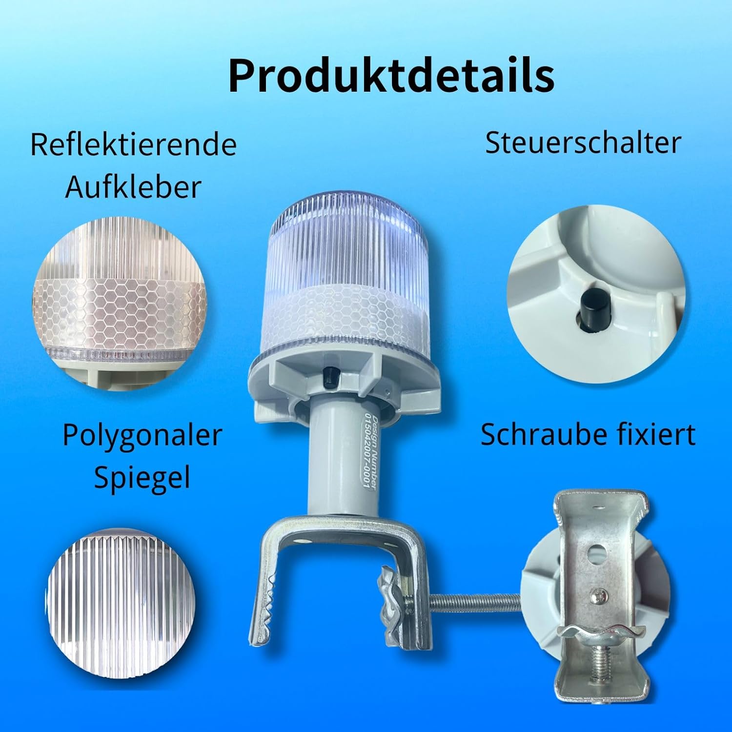 Cloud Fire Luce di Navigazione Solare per Barche - immagine 4