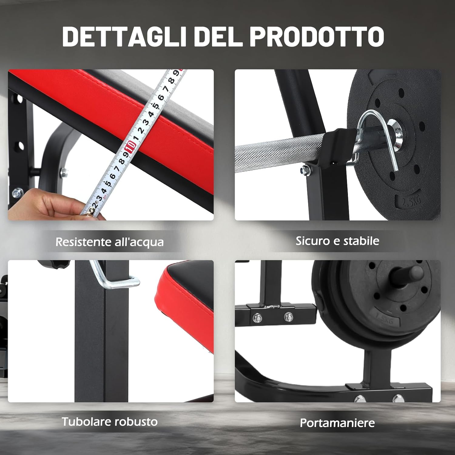 Ise Panca Multifunzione Palestra Casa Pieghevole - immagine 6