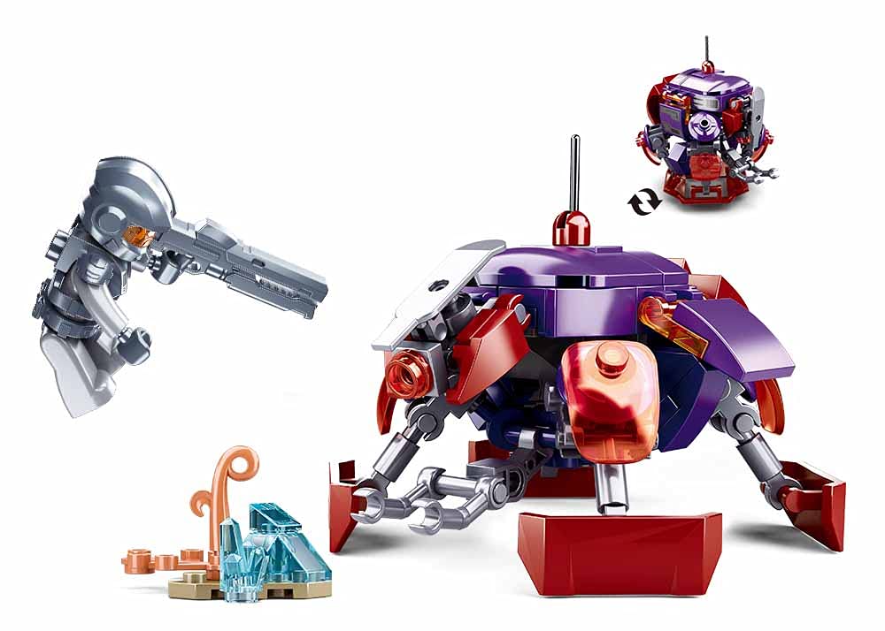 Sluban Atomic Storm (Uprising), Command Robot, Multicolore, M38-B0908