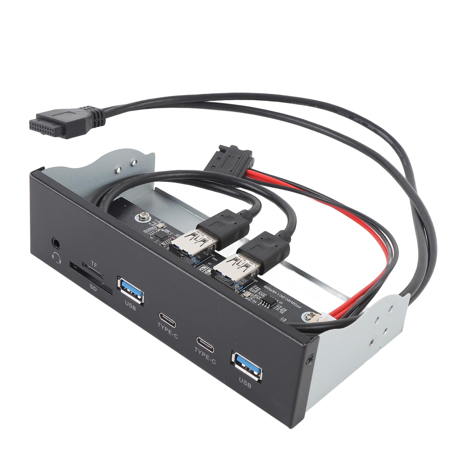 Pannello Frontale USB C HUB 6 Porte Gen2 x 2