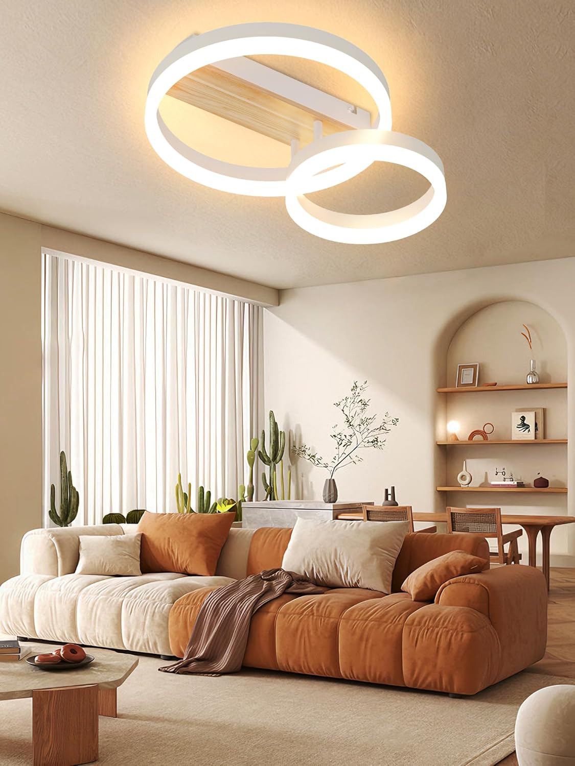 Plafoniera LED Soffitto Dimmerabile 22W 40cm - immagine 8