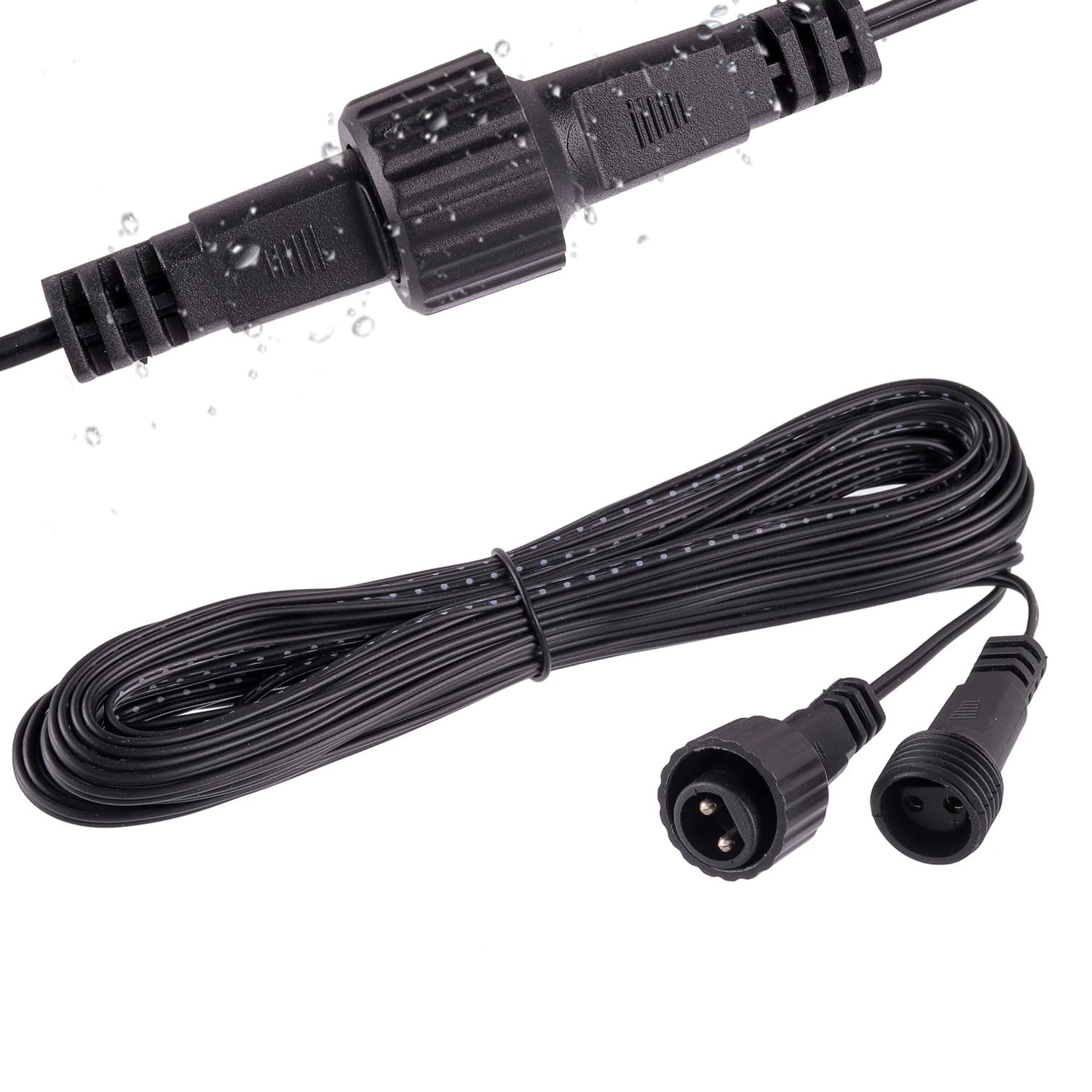 EPLZON Prolunga Luci 10M 2 Pin IP65 Impermeabile