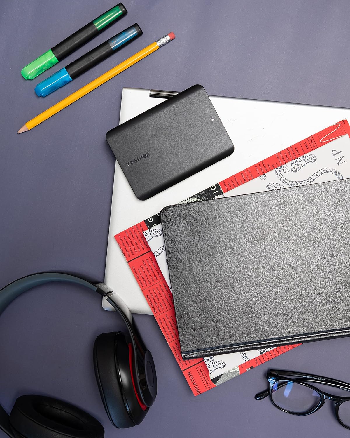 Toshiba Canvio Basics - Hard Disk Esterno 2 TB, Nero - immagine 7