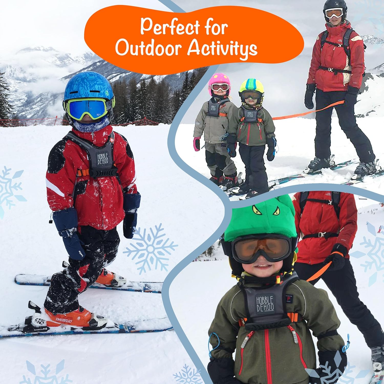 Hobbledehoo Active - Imbracatura Sci e Snowboard Bambini - immagine 5