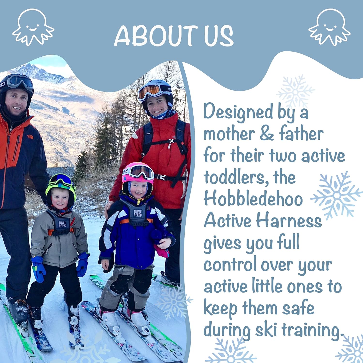 Hobbledehoo Active - Imbracatura Sci e Snowboard Bambini - immagine 6