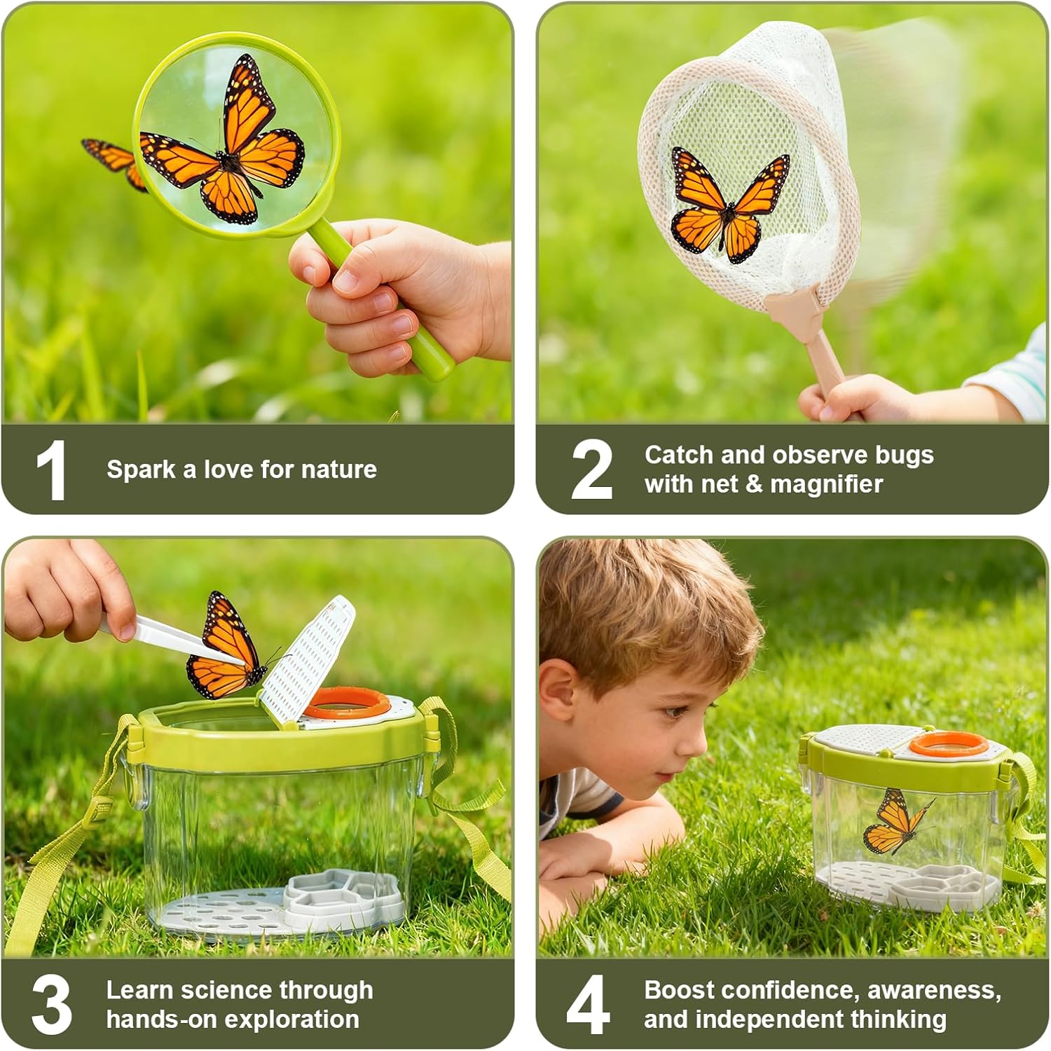 Dreamon Carriola per Bambini 17PCS - Set Giardinaggio - immagine 5