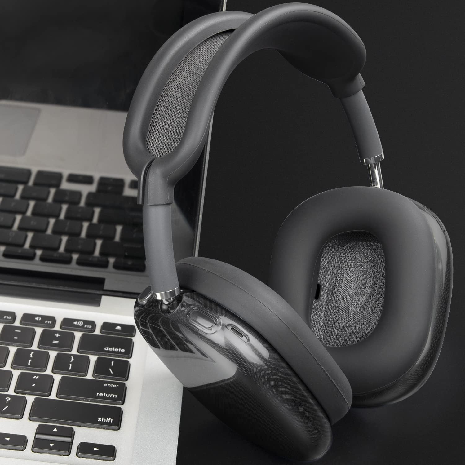 Soulwit Kit Protezione per AirPods Max - Nero - immagine 6