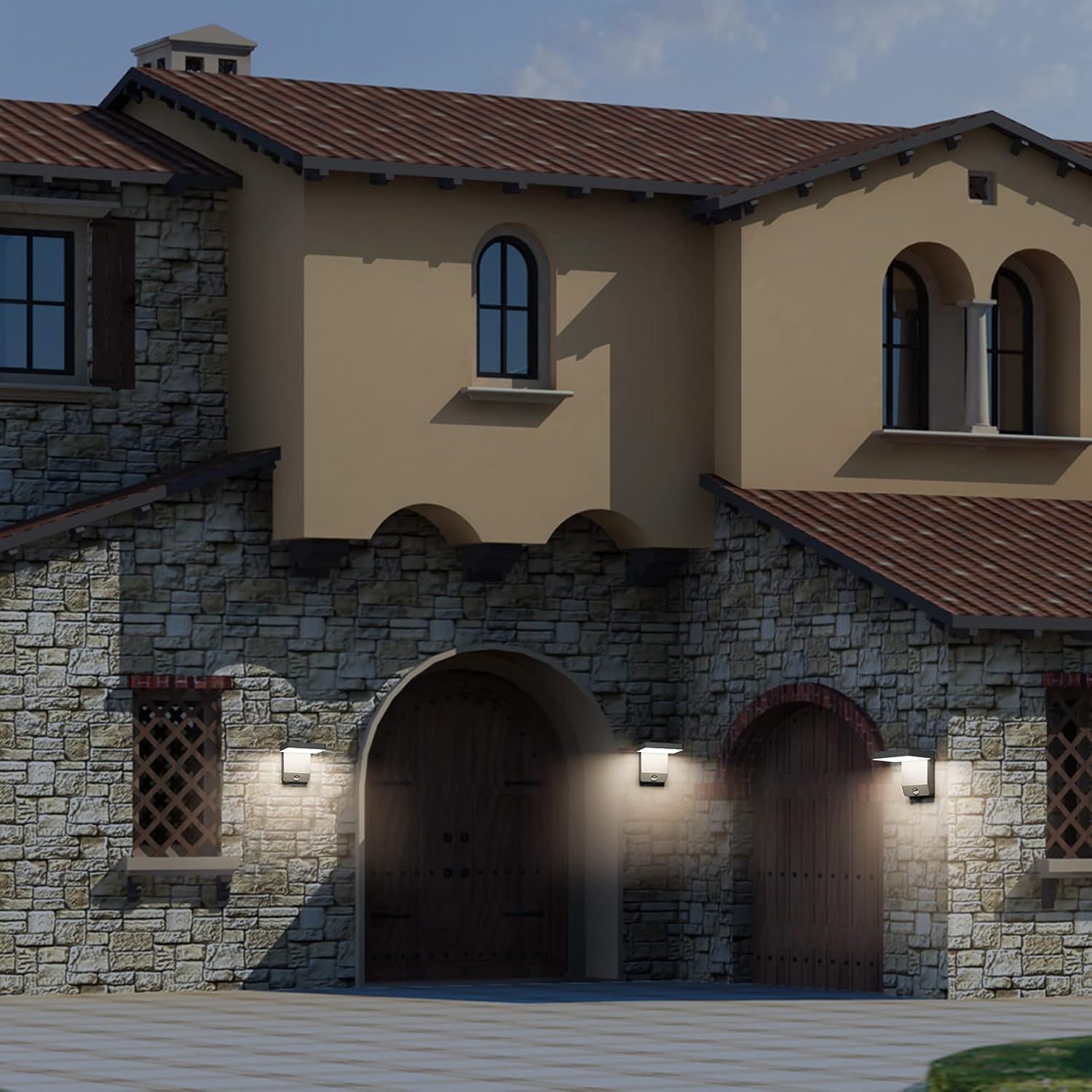 K-bright Lampada da Parete Esterno con Sensore 20W - immagine 8