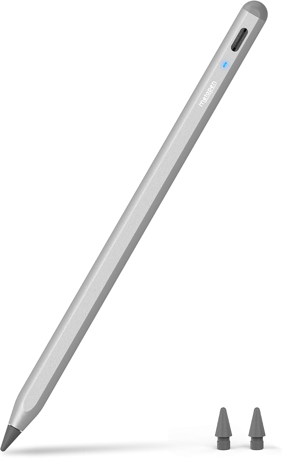 Metapen Penna A8 per Apple iPad 2018-2025, Grigio - immagine 1