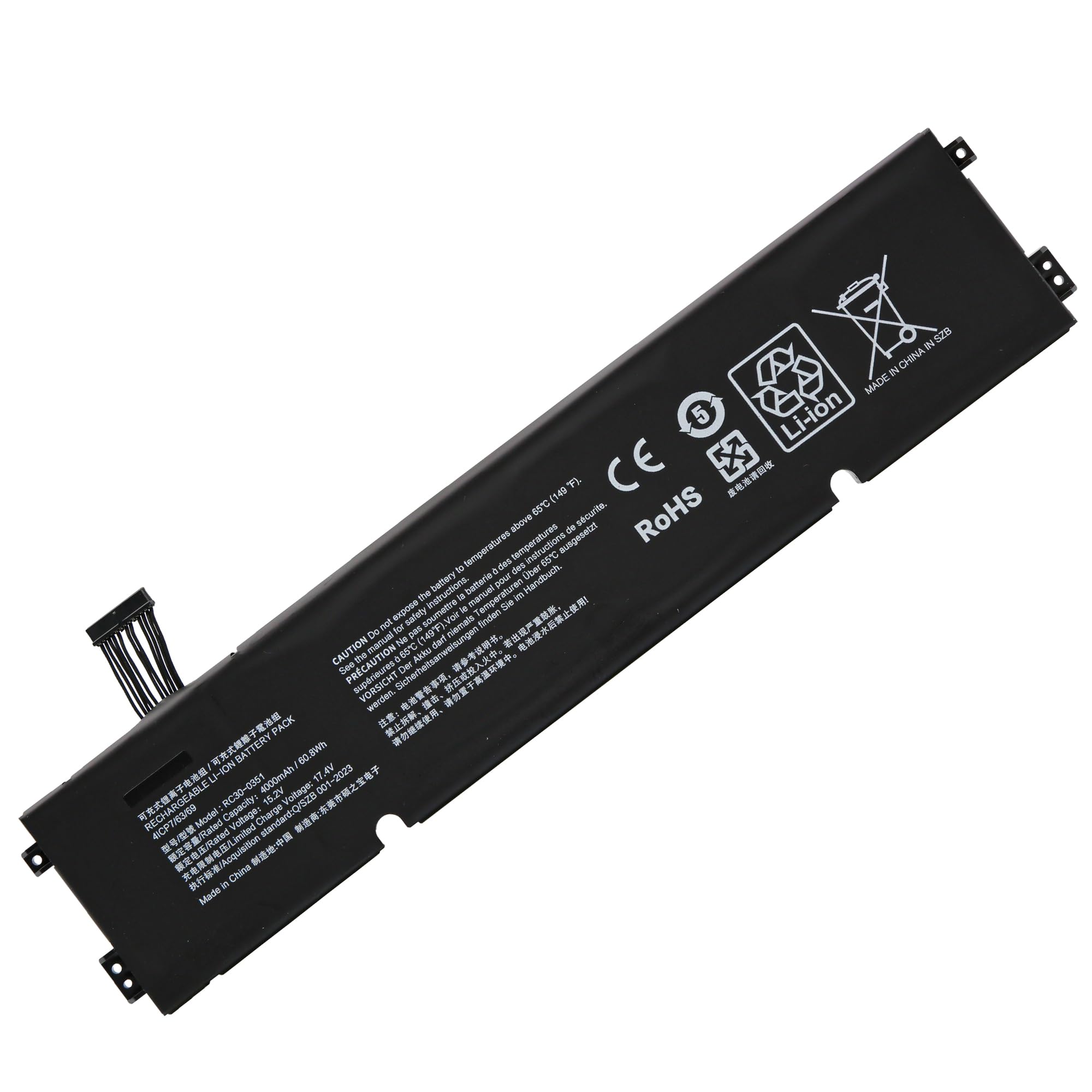 BLESYS RC30-0351 RZ09-0351 Batteria di ricambio per Razer Blade 15 Base 2020 2021 serie RZ09-0369x RZ09-03519E11 [15.2V 4000mAh]
