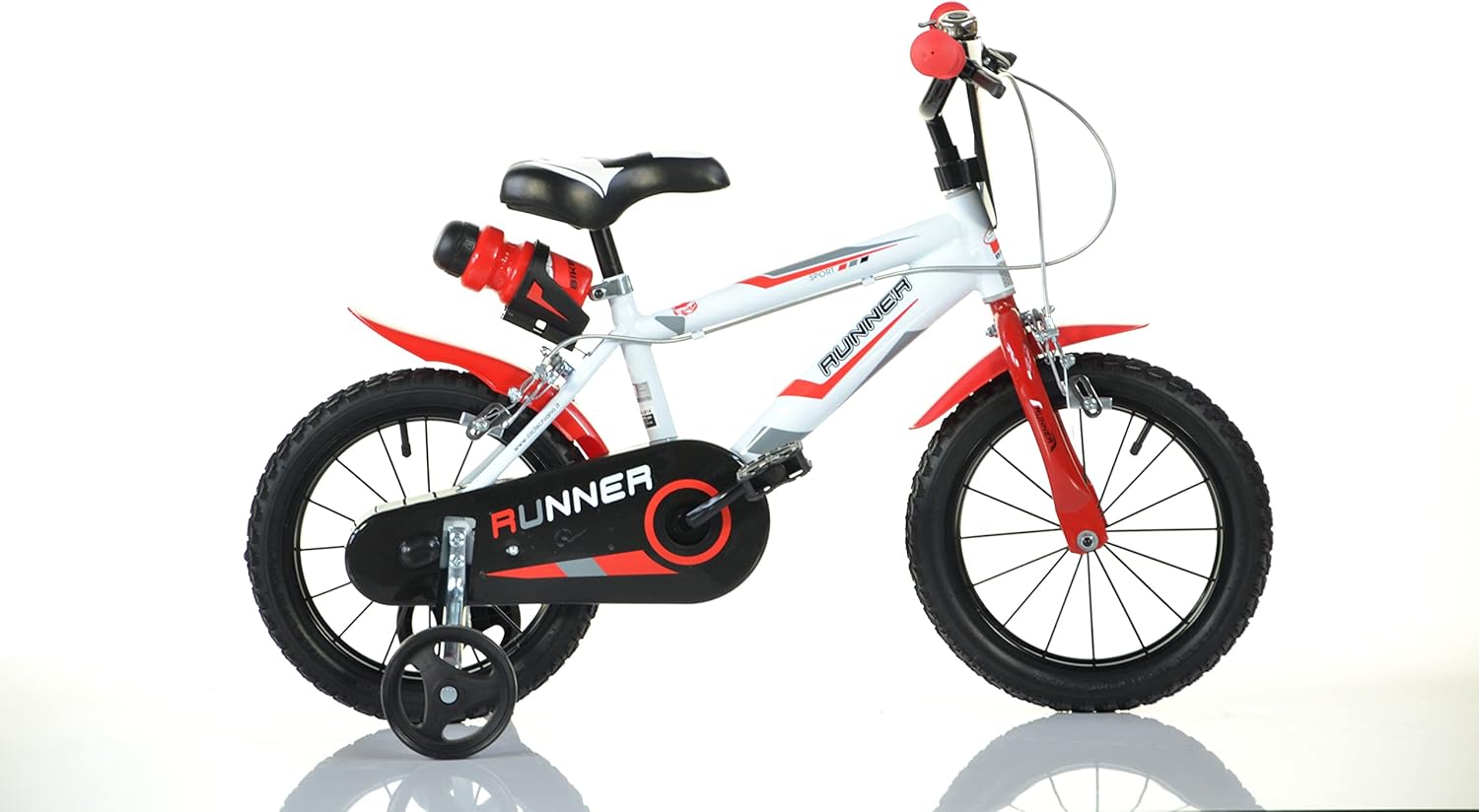 SCH Bici Runner, Bicicletta Bambino, Rosso, 14 - immagine 1