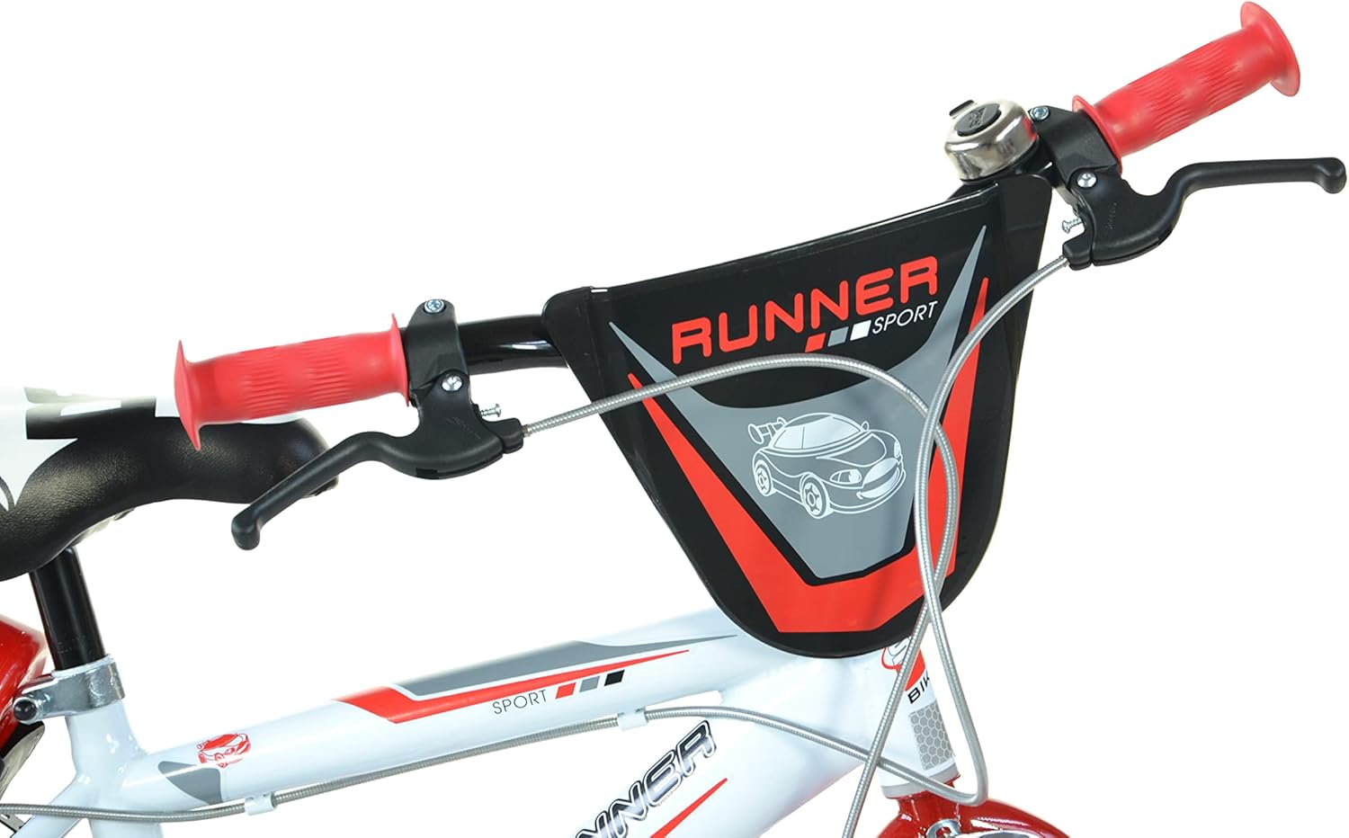 SCH Bici Runner, Bicicletta Bambino, Rosso, 14 - immagine 4