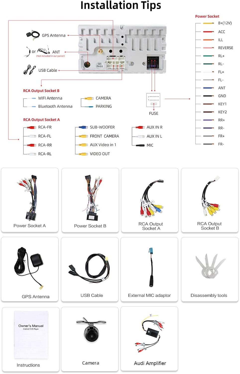 SXAUTO Android 14 Autoradio 9" IPS per Audi A3 8P (2003-2013) - immagine 5
