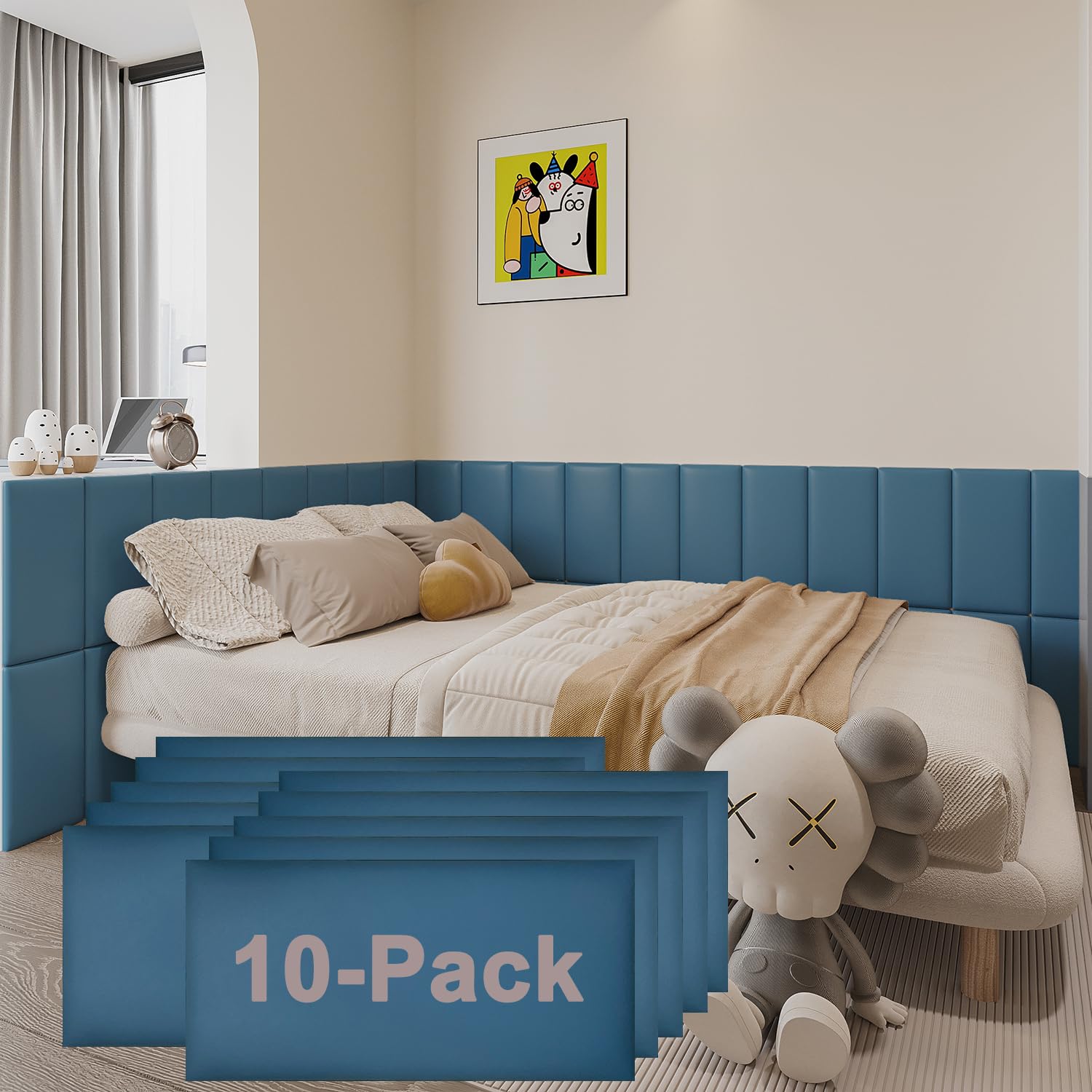 Yu Li 3dh Imbottitura da Parete 3D Anti-Collisione, 10pz