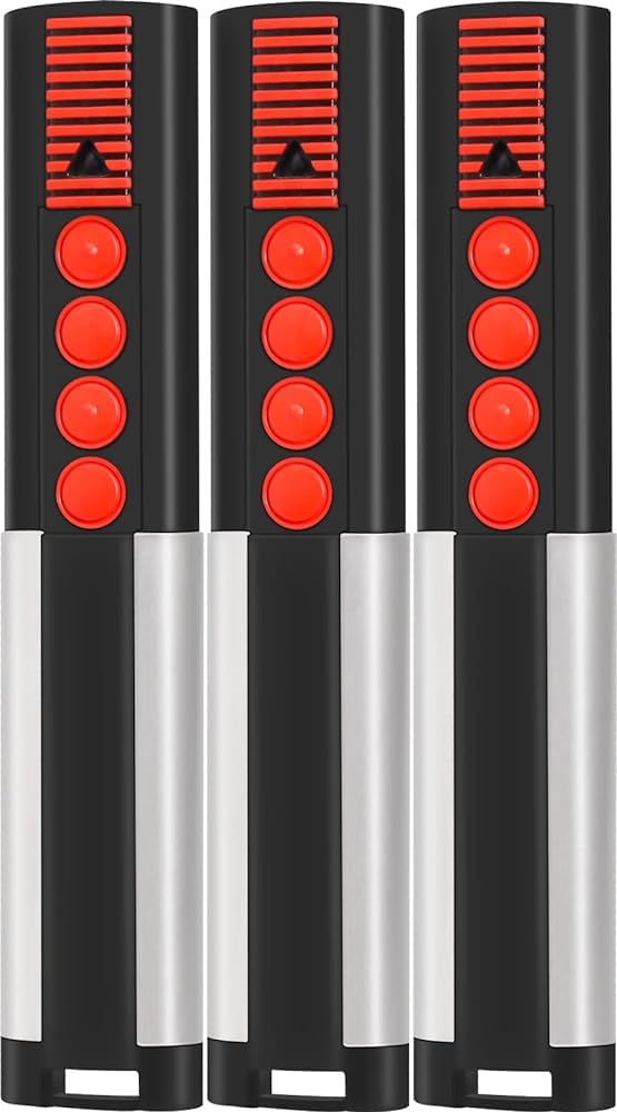 Telecomando Cancello 434,42MHz 4 Canali (3 Pezzi)