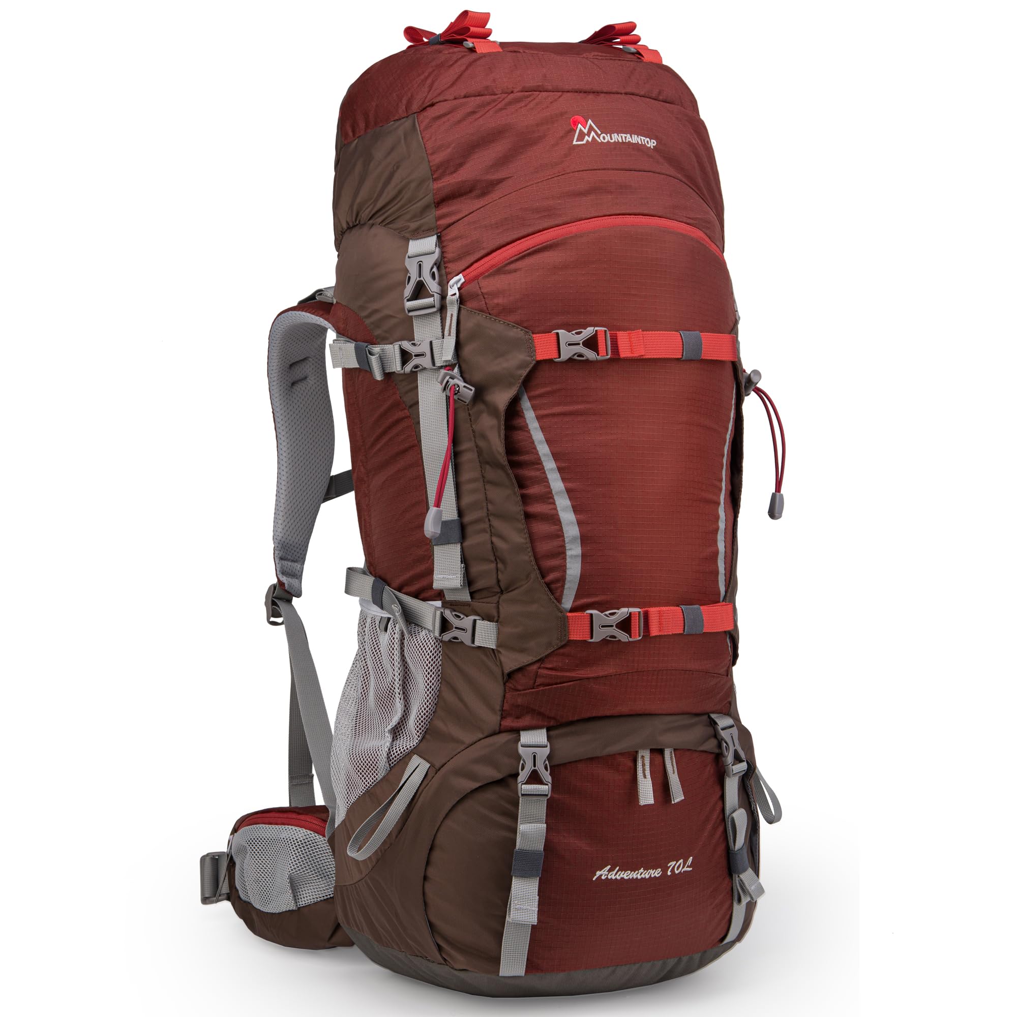 MOUNTAINTOP Zaino Trekking 70L Impermeabile Unisex