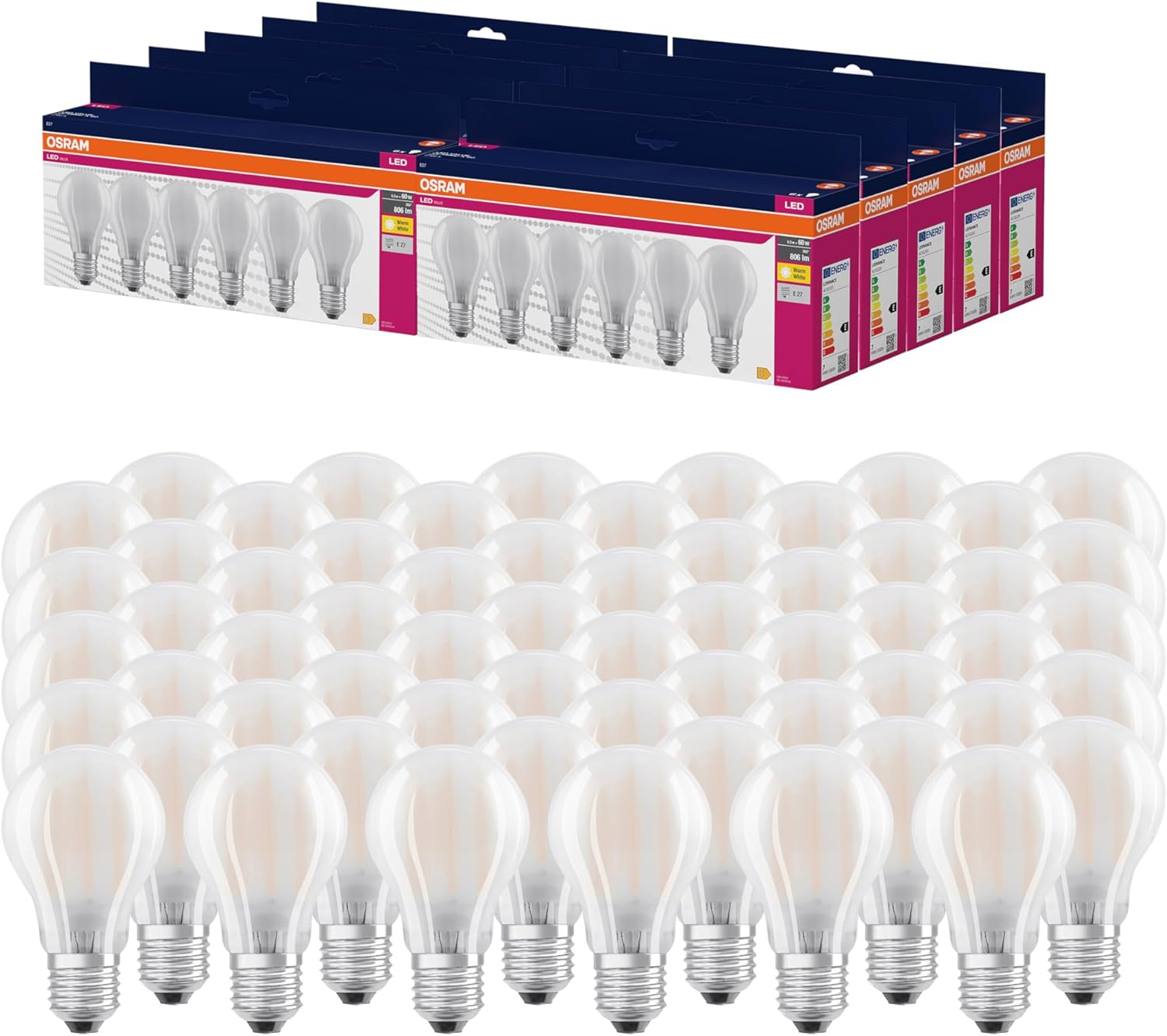 Osram LED Star VALUE A60 E27 6.5W (60 pz)
