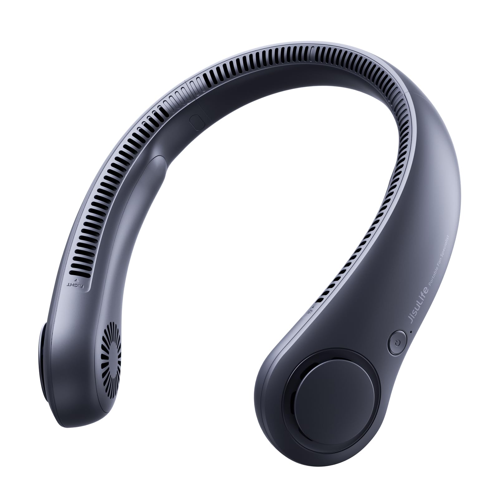 Jisulife Ventilatore Portatile da Collo 4000 mAh - Blu Scuro