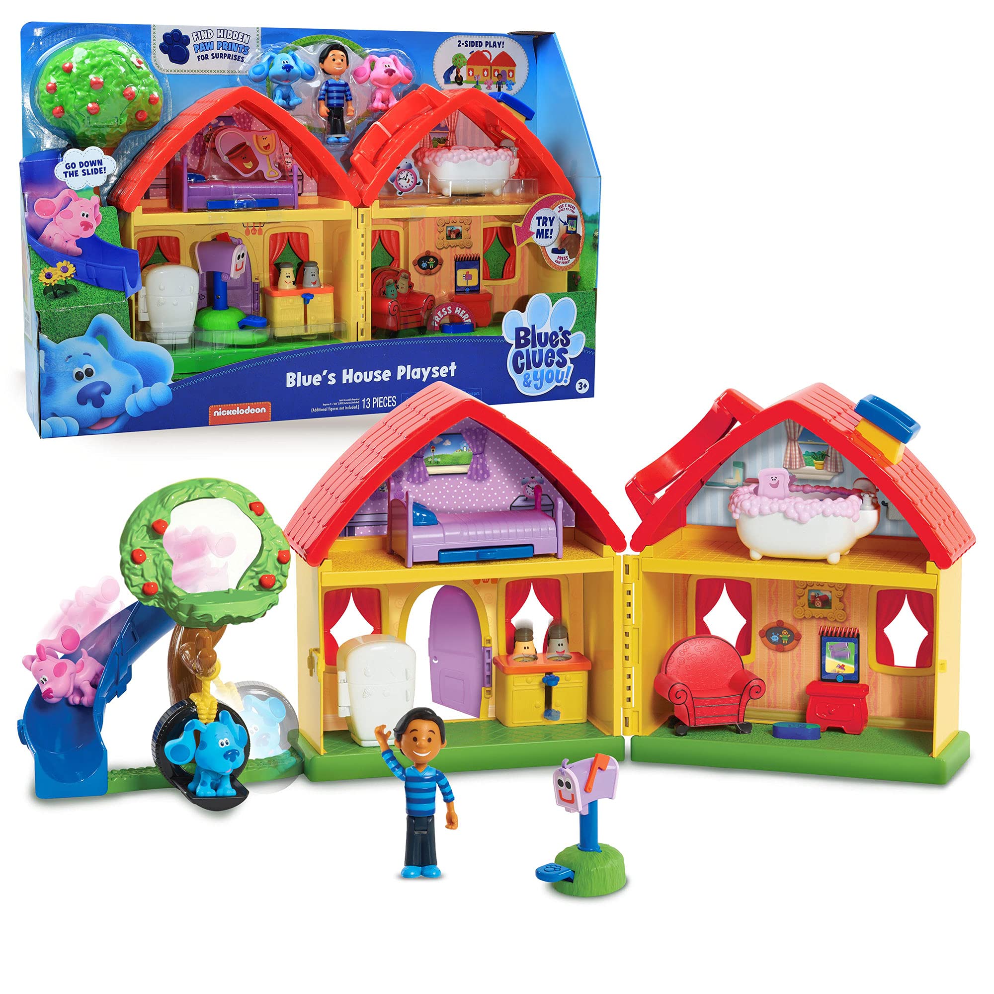 GIOCHI PREZIOSI Blue's Clues & You - Playset Casa con Suoni