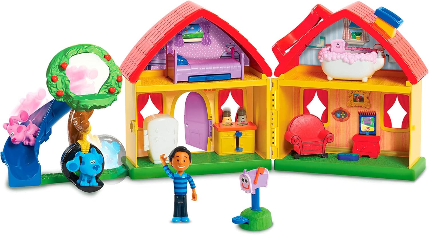GIOCHI PREZIOSI Blue's Clues & You - Playset Casa con Suoni - immagine 2