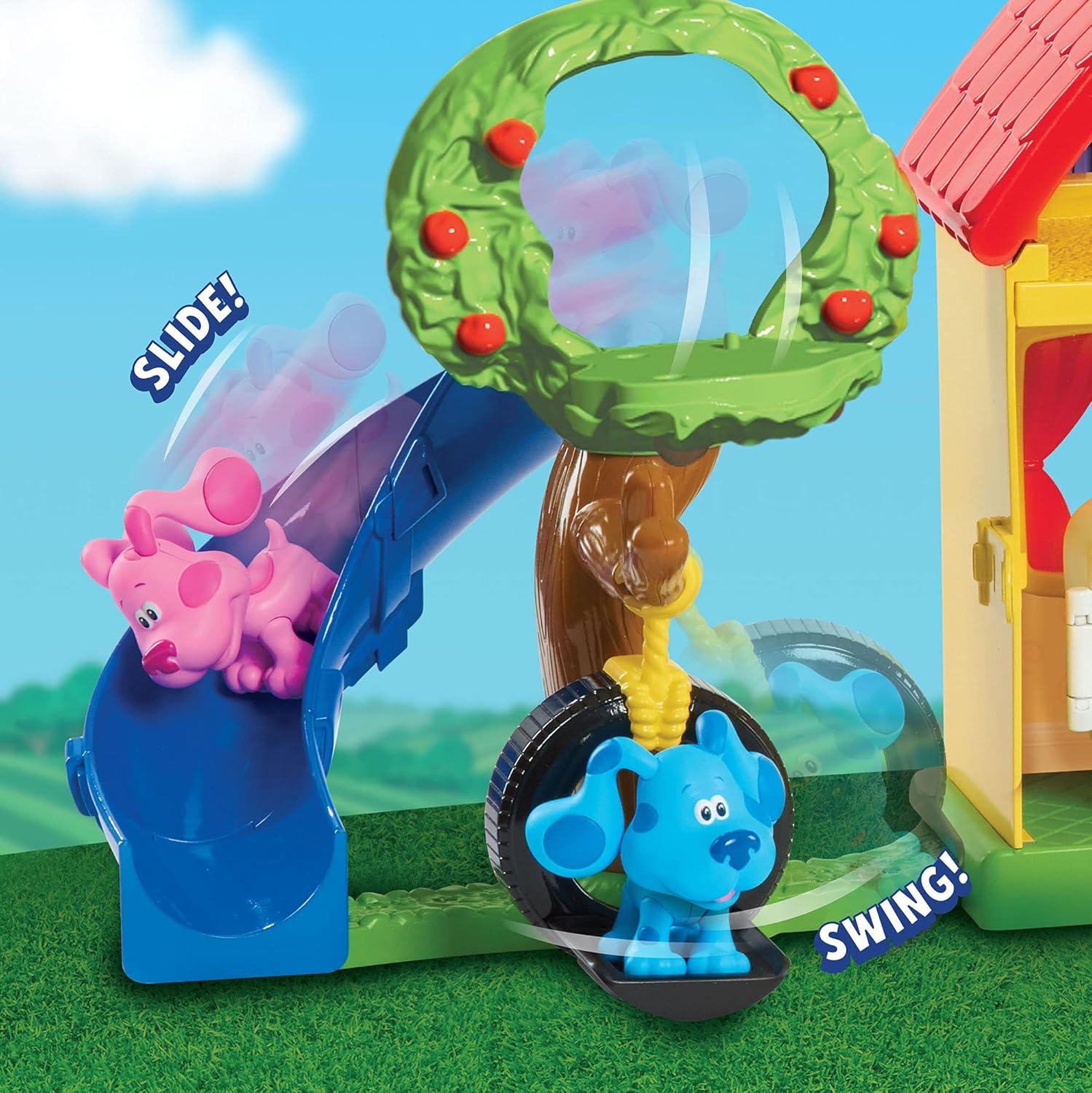 GIOCHI PREZIOSI Blue's Clues & You - Playset Casa con Suoni - immagine 8
