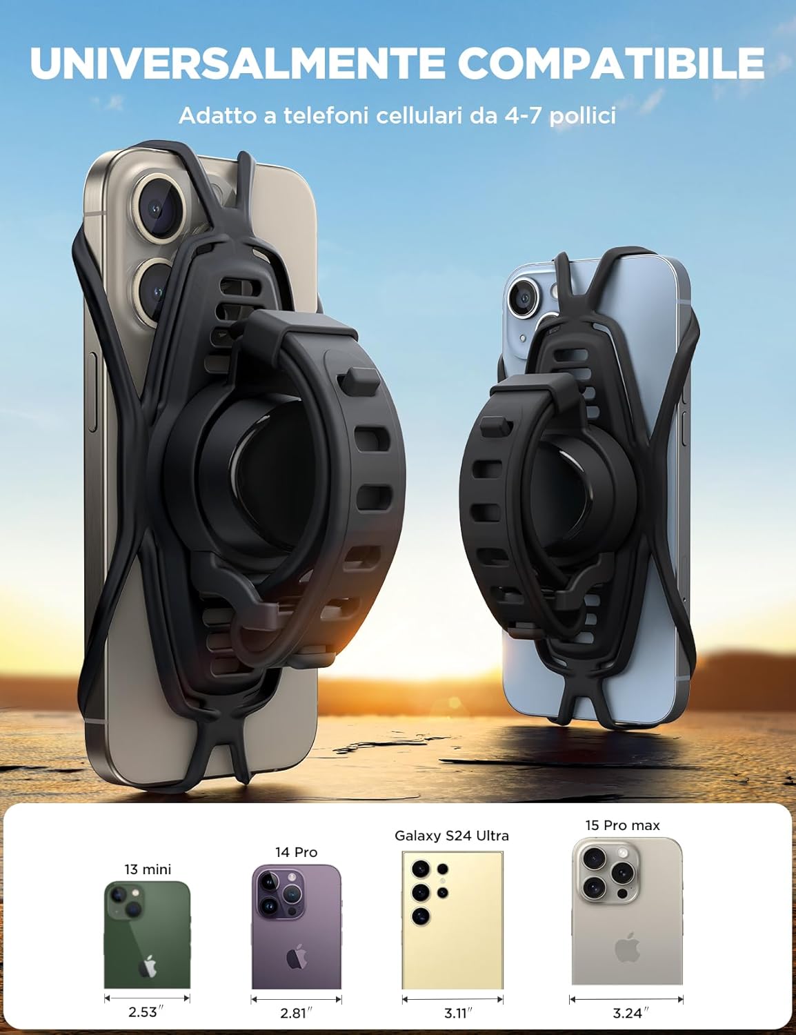 Joyroom Porta Cellulare Bici 2024 con Assorbimento Urti - immagine 5