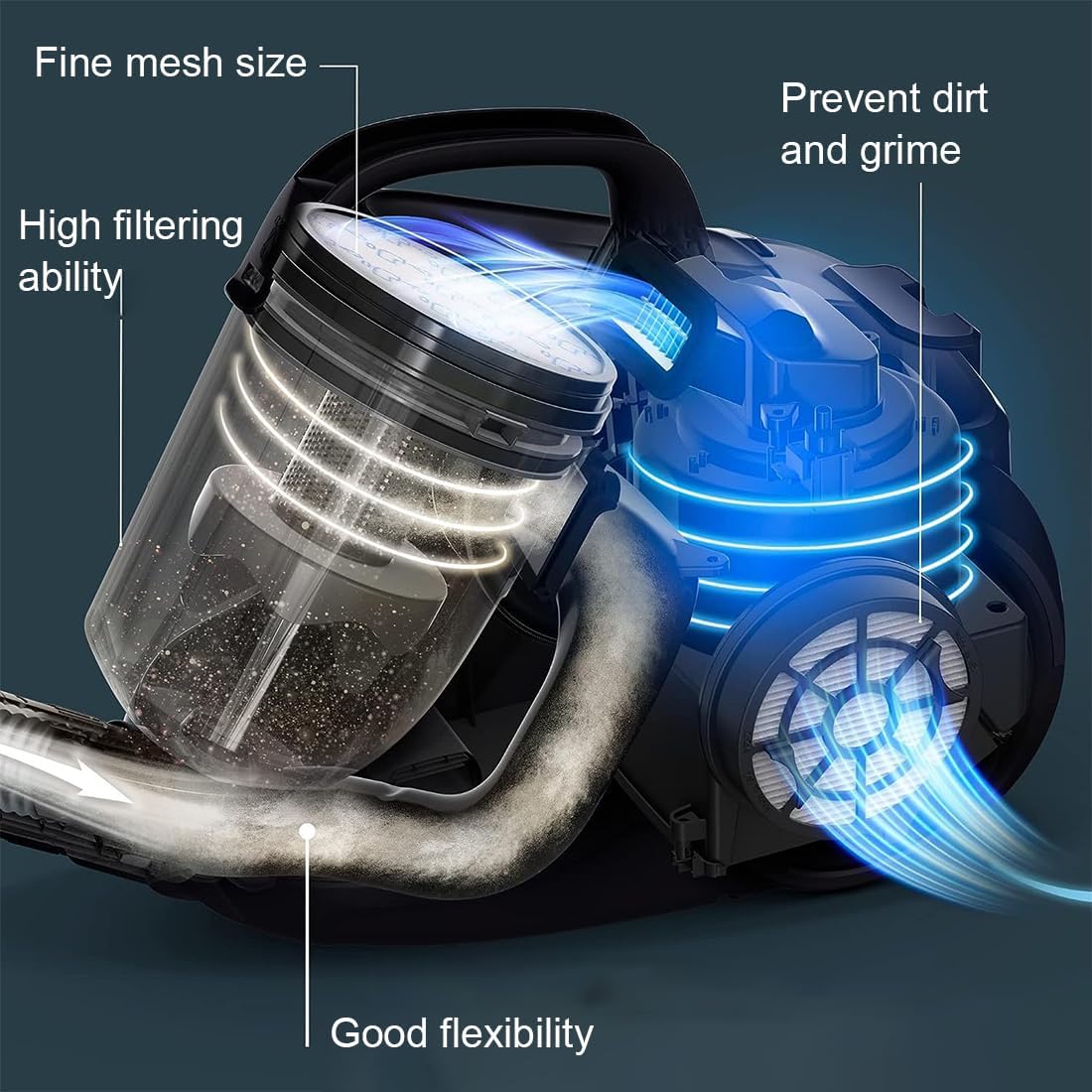 Kit Filtri Ricambio per Rowenta Swift Power Cyclonic - immagine 4