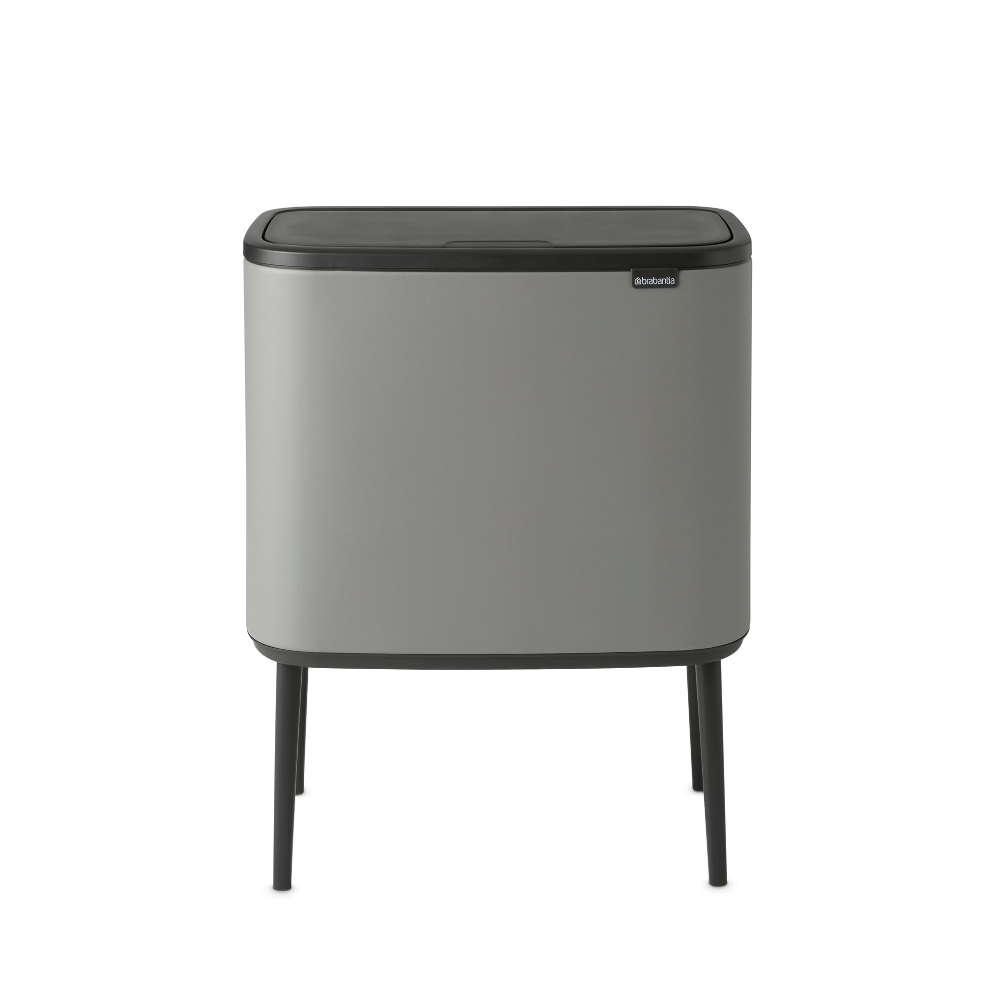 Brabantia Pattumiera Bo Touch Bin, 36L, Calcestruzzo minerale grigio