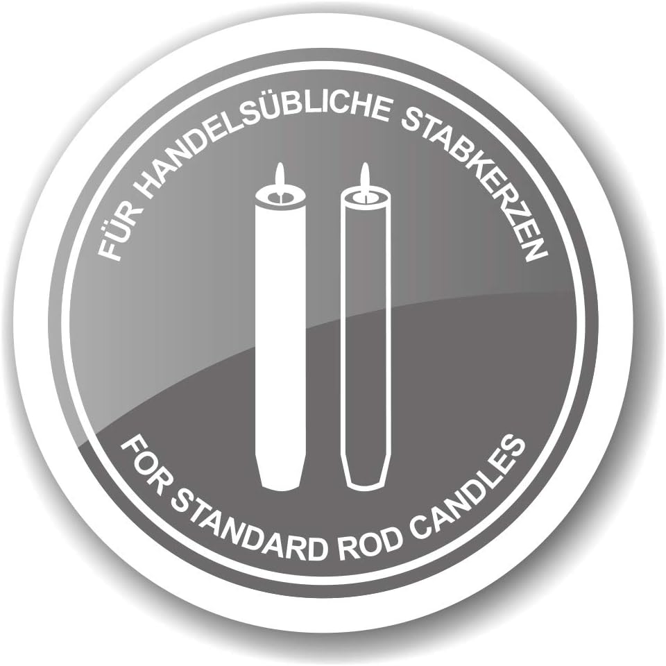 Edzard Portacandela pigna, Colore Argento, Altezza 6 cm - immagine 8