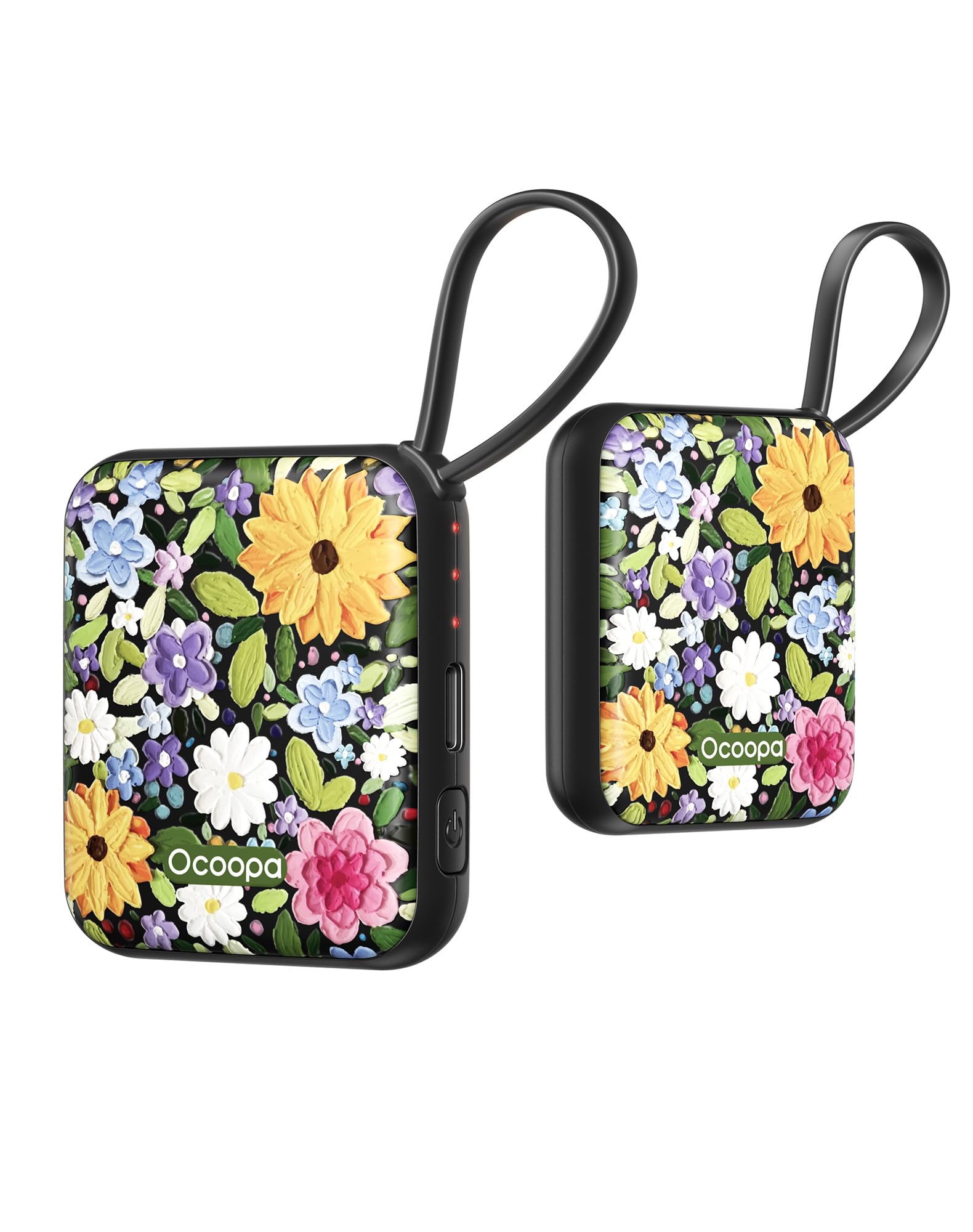 Ocoopa Scaldamani Elettrico USB Ricaricabile 4000mAh - 2 Pezzi