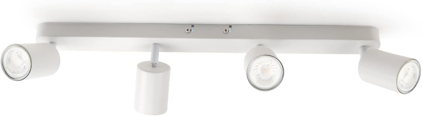 Lampada da Soffitto LED 4 Fiamme Orientabile GU10 - immagine 1