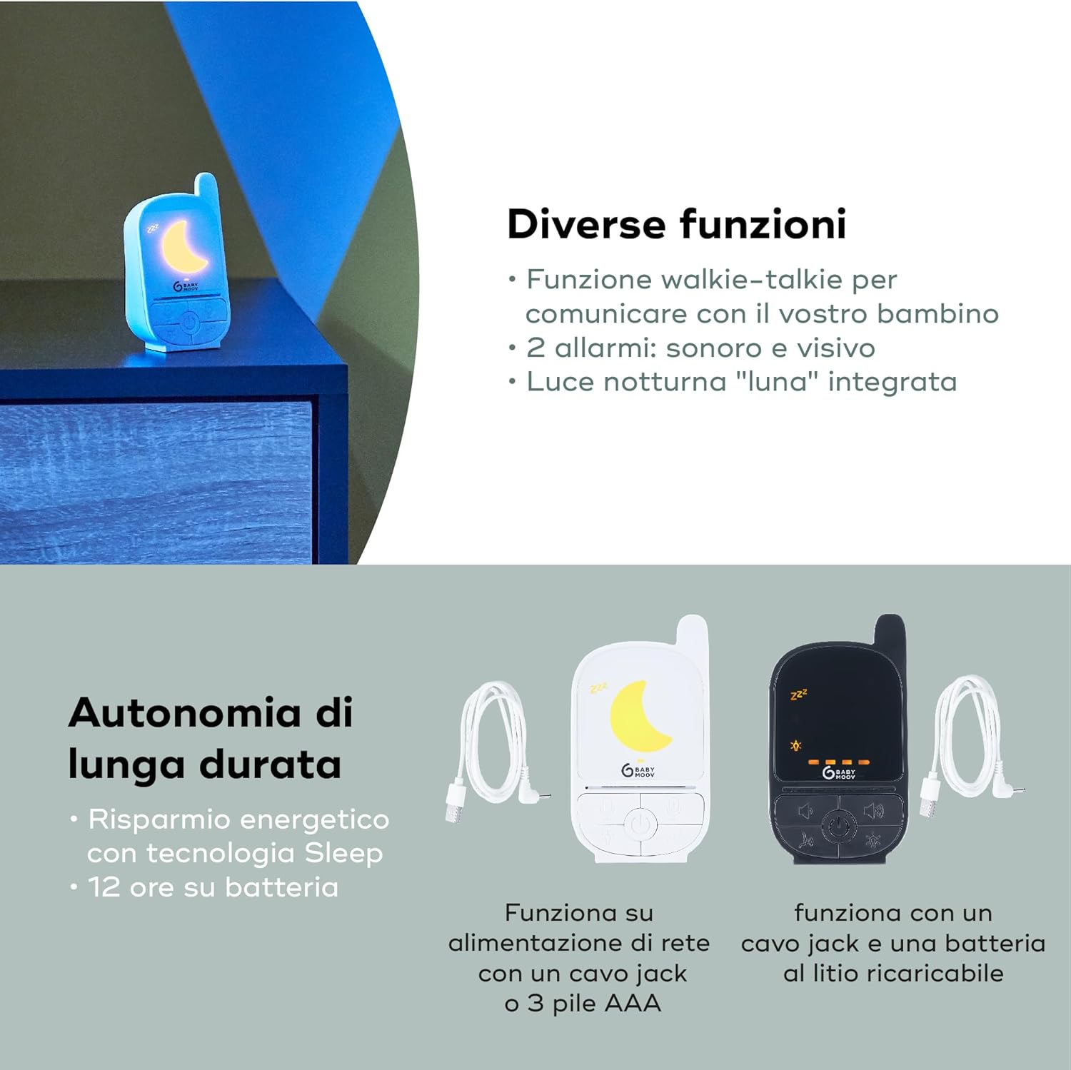 Babymoov Handy Care Babyphone Audio - immagine 4