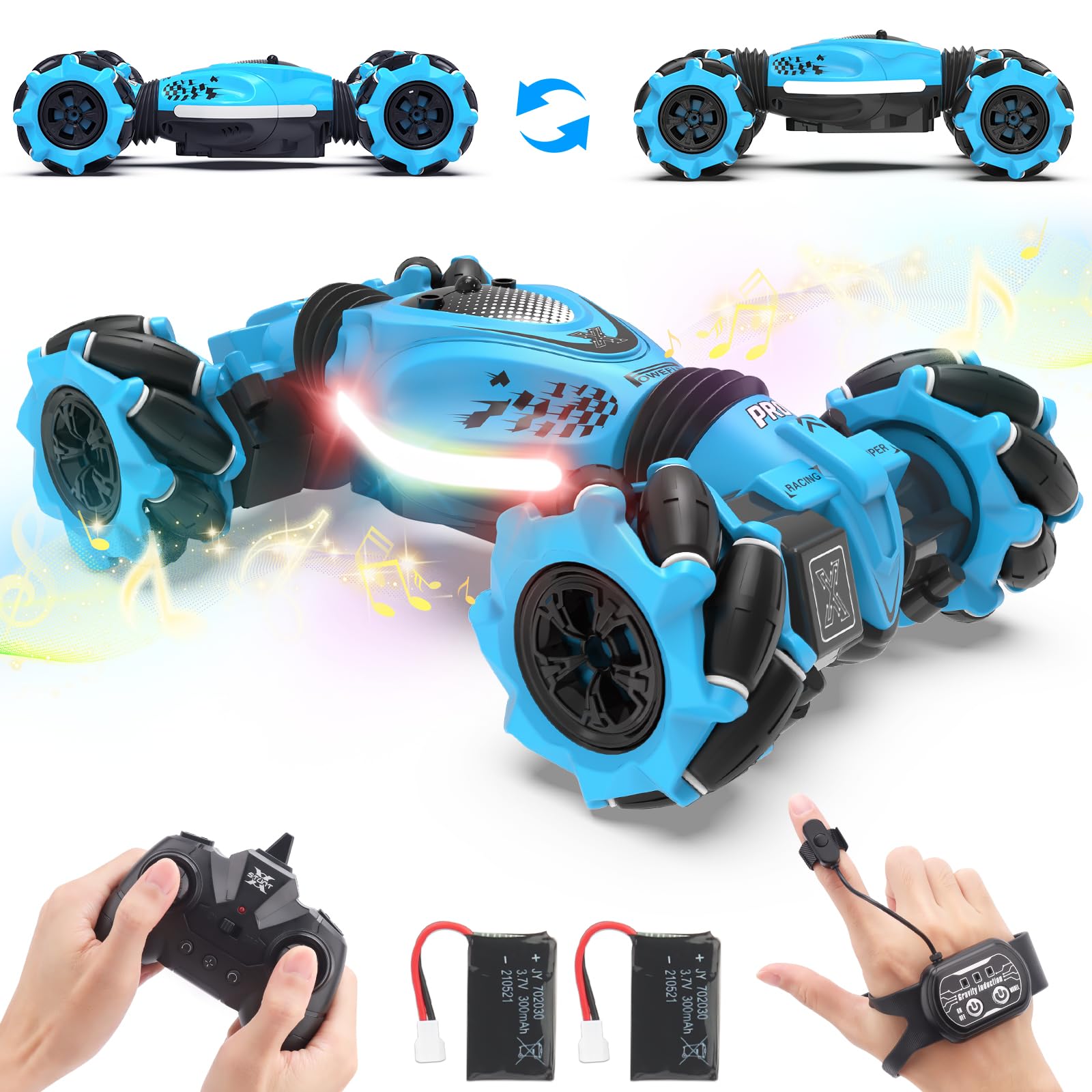 Dysaim Macchina Telecomandata RC Stunt Car 4WD