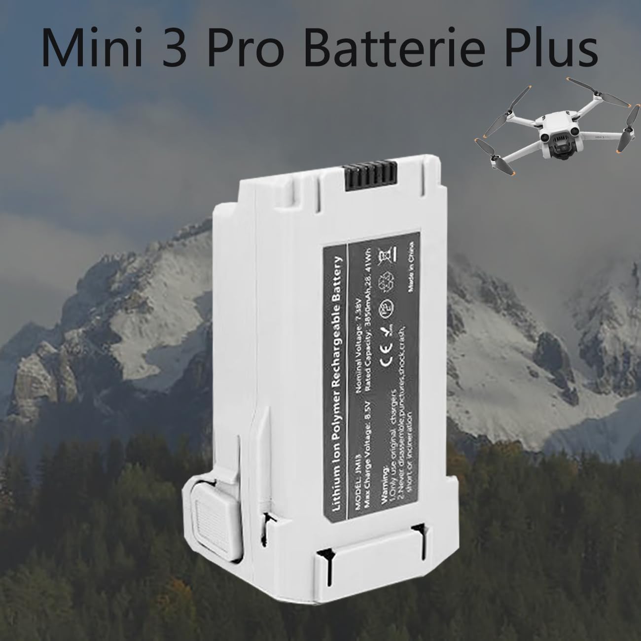 Mini 3 Intelligent Flight Batteria per DJI Mini 3 Pro/3 - immagine 5