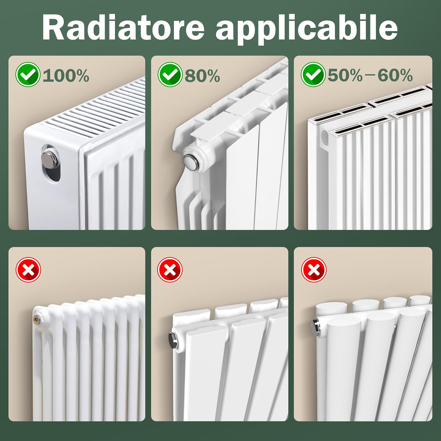 Ecocalm Ventole per Termosifoni Mono-set Intelligente - immagine 4