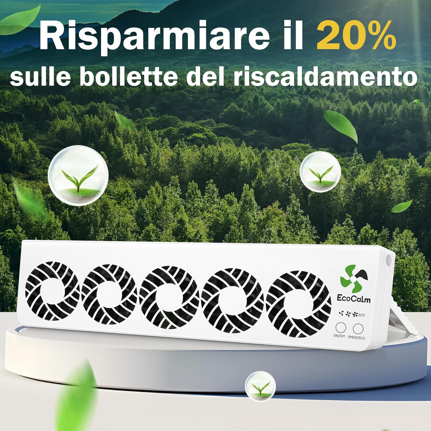 Ecocalm Ventole per Termosifoni Mono-set Intelligente - immagine 6