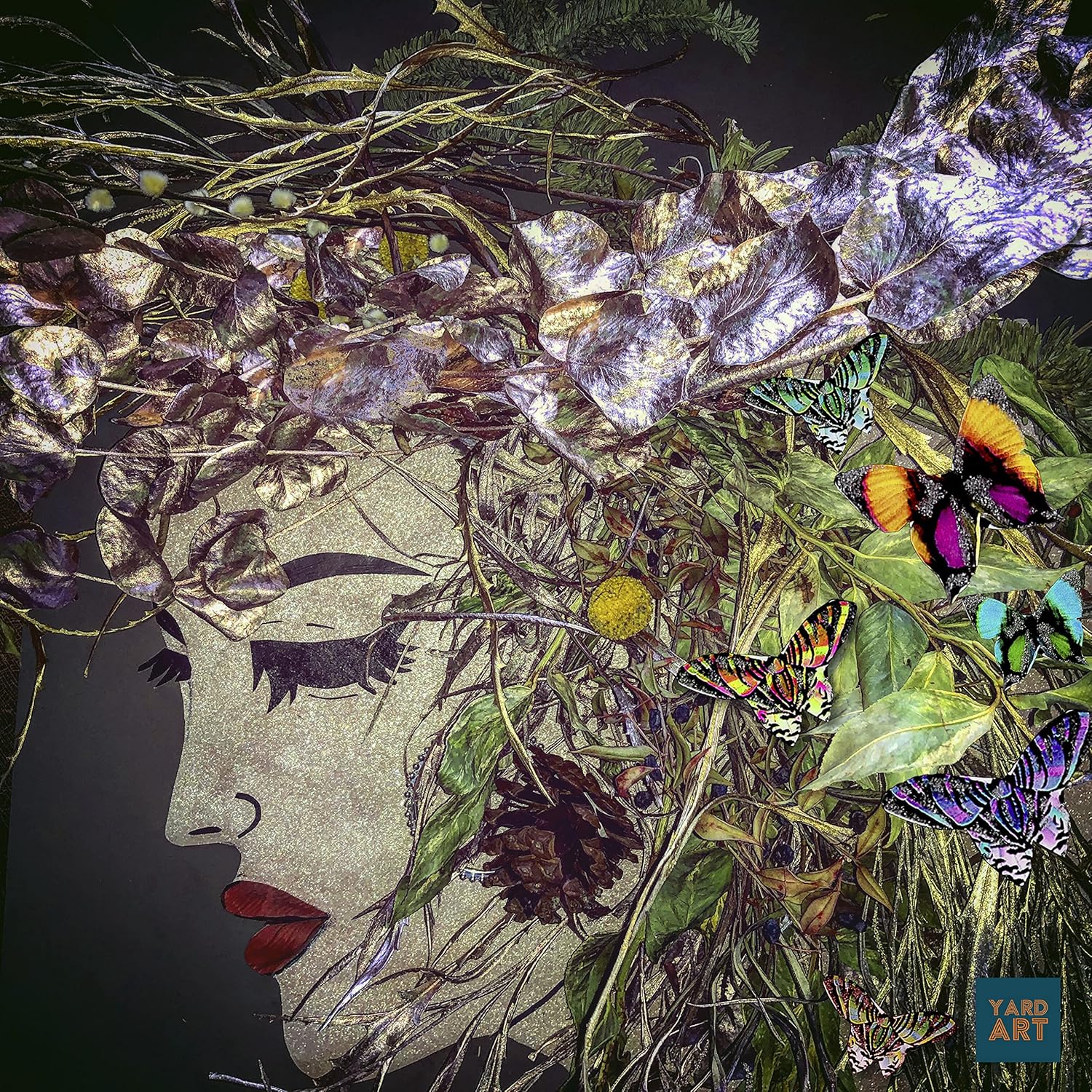 YARDART UK - Decorazione Parete Giardino Titania