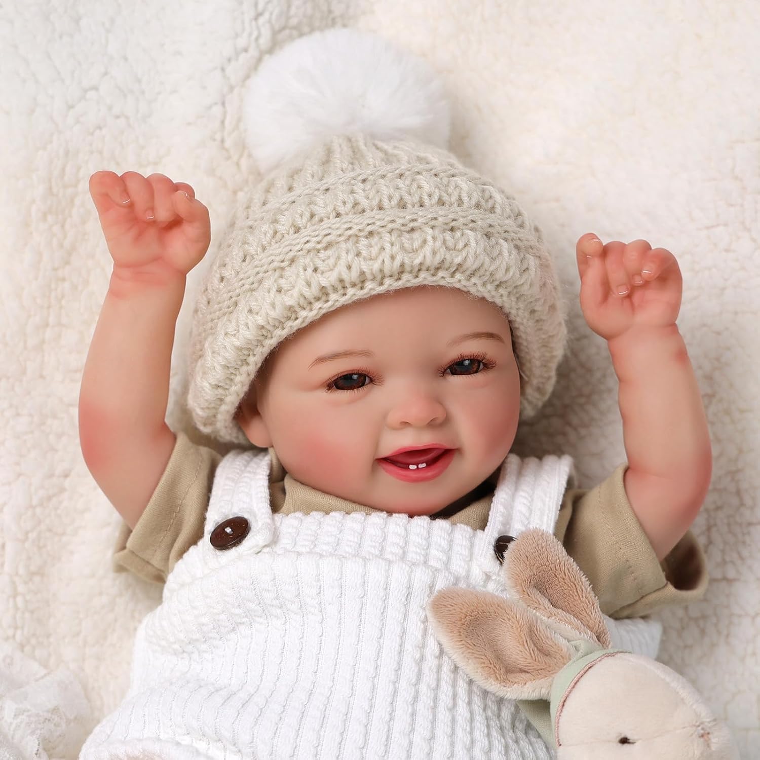 BABESIDE Bambola Rinata Mia 17 pollici Realistica - immagine 2