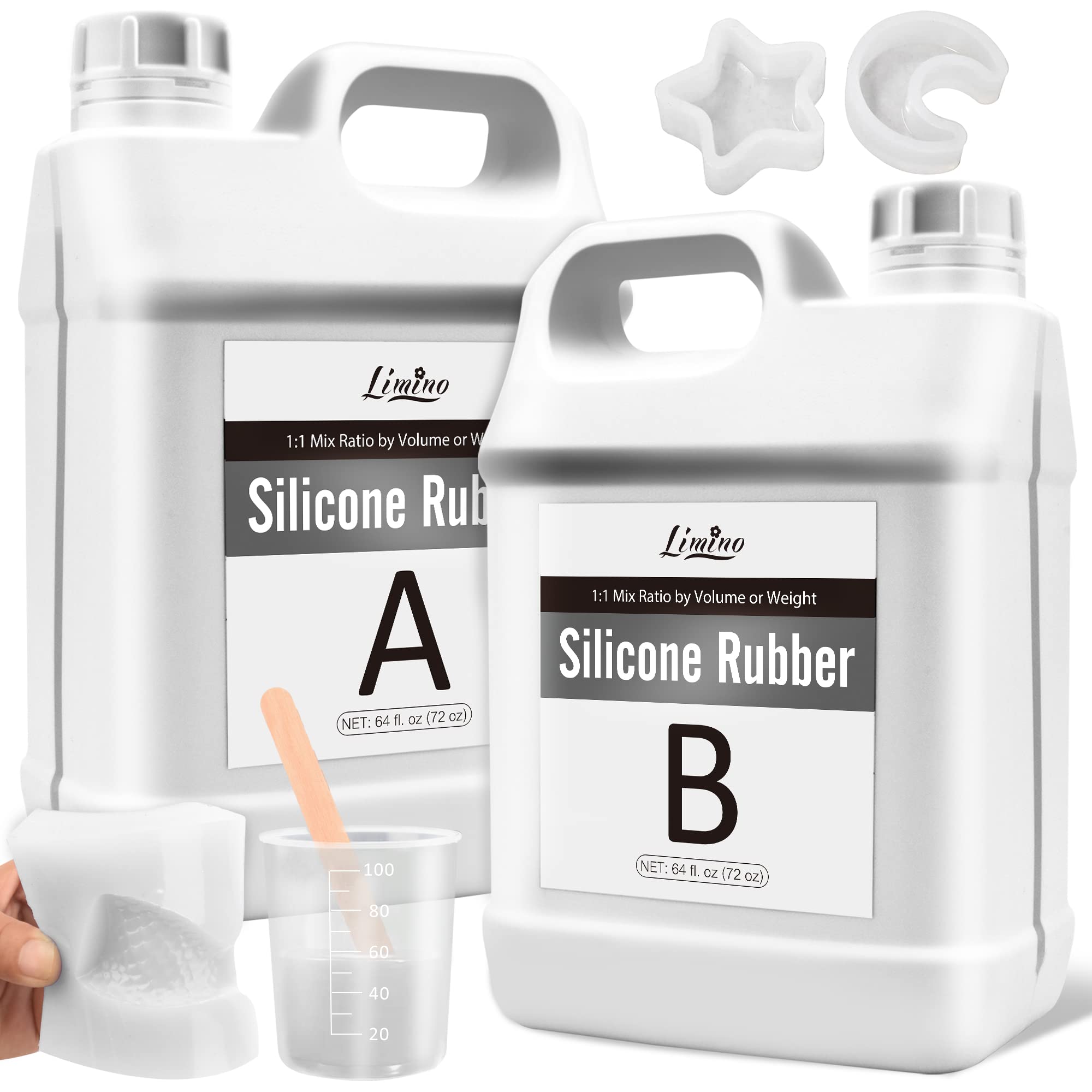 Gomma Silicone Liquido Traslucido 3.8L/4.2kg