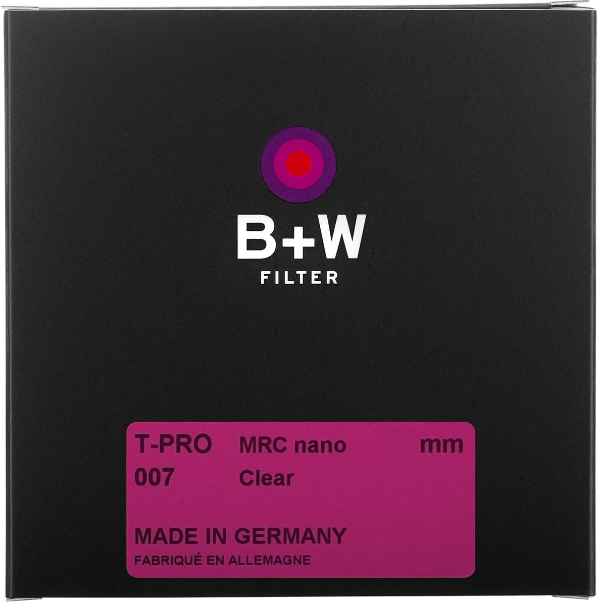 B+W Filtro T-Pro Clear007 Mrcnano 67Mm - immagine 2