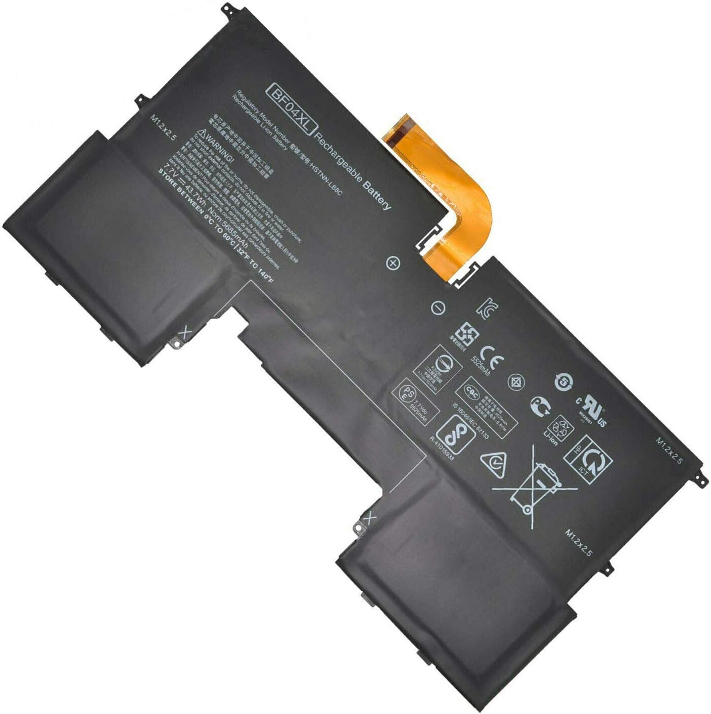 7xinbox Batteria di Ricambio BF04XL 7.7V 43.7Wh - immagine 1